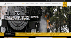 Desktop Screenshot of aamodeltrainrepair.com